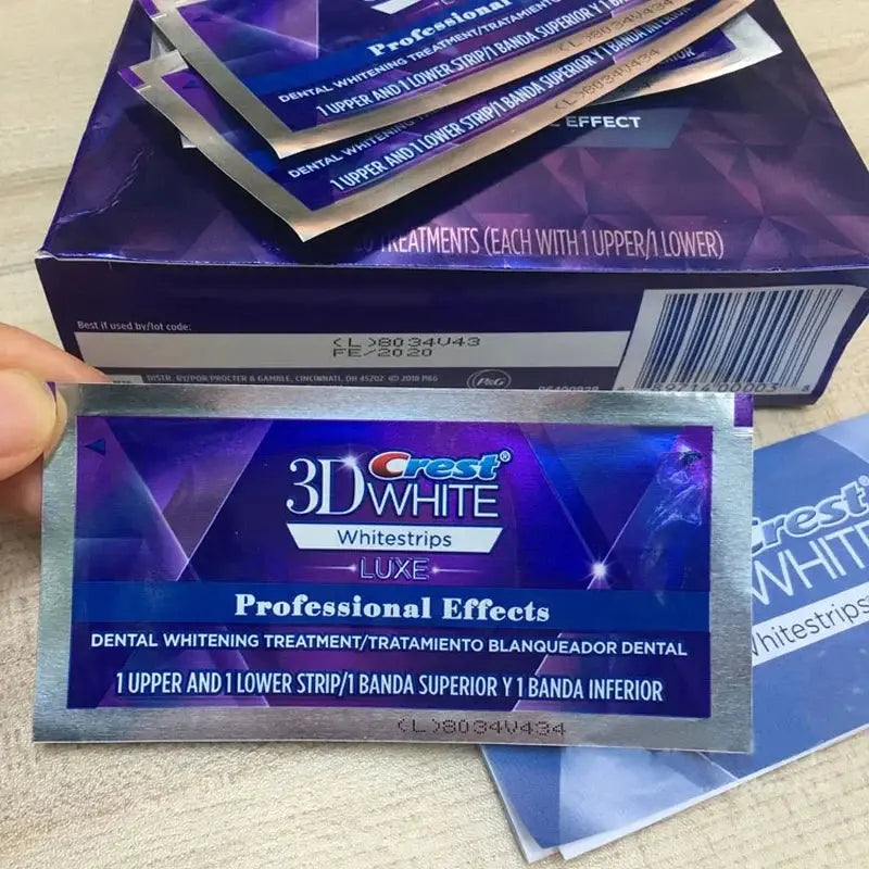 Crest Professional Whitening Strips Flyobi