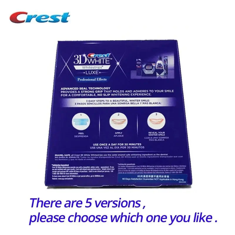Crest Professional Whitening Strips Flyobi