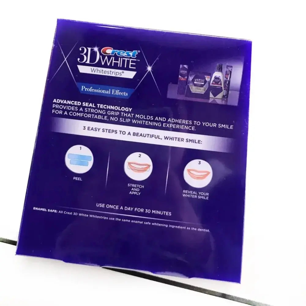 Crest Professional Whitening Strips Flyobi