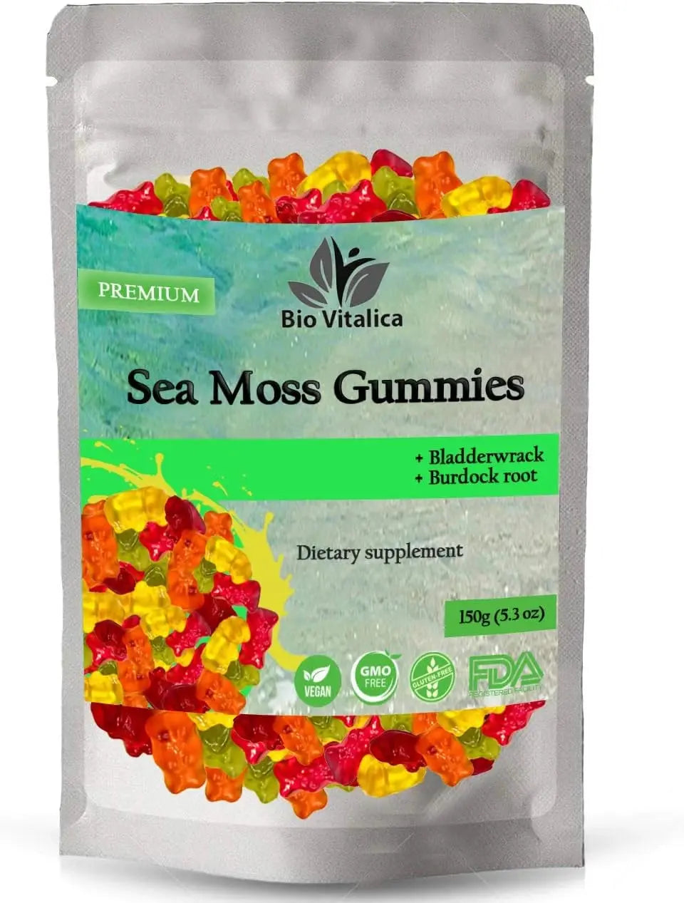 Bio Vitalica Sea Moss and Elderberry Gummies Flyobi