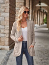 Open Front Pocket Cardigan Flyobi
