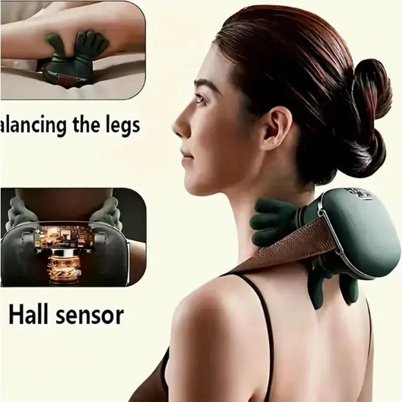 Wireless Neck Shoulder Massager Flyobi