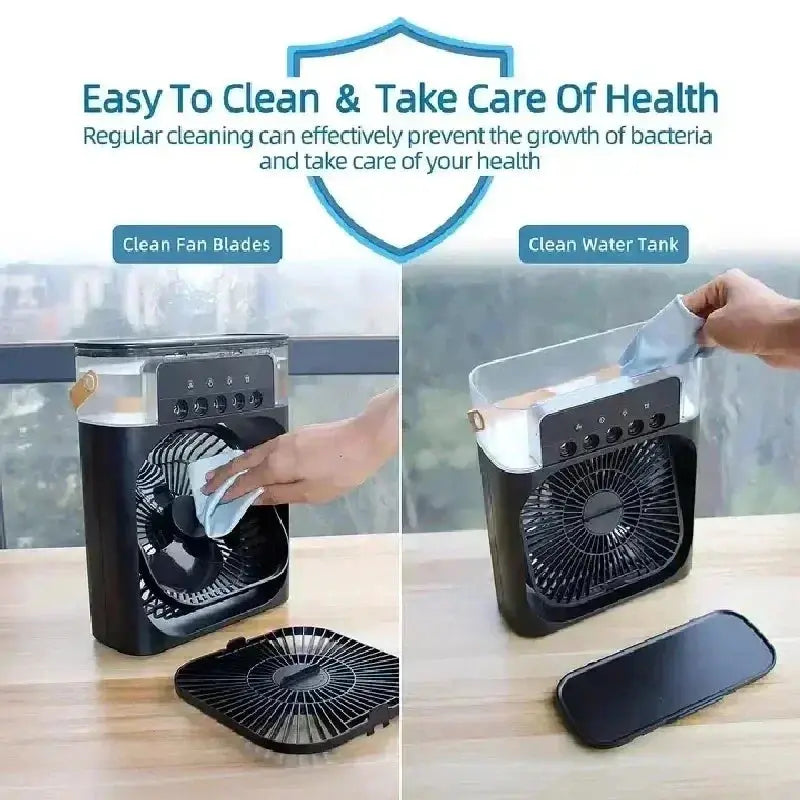 Portable Three-in-One Air Cooler Flyobi