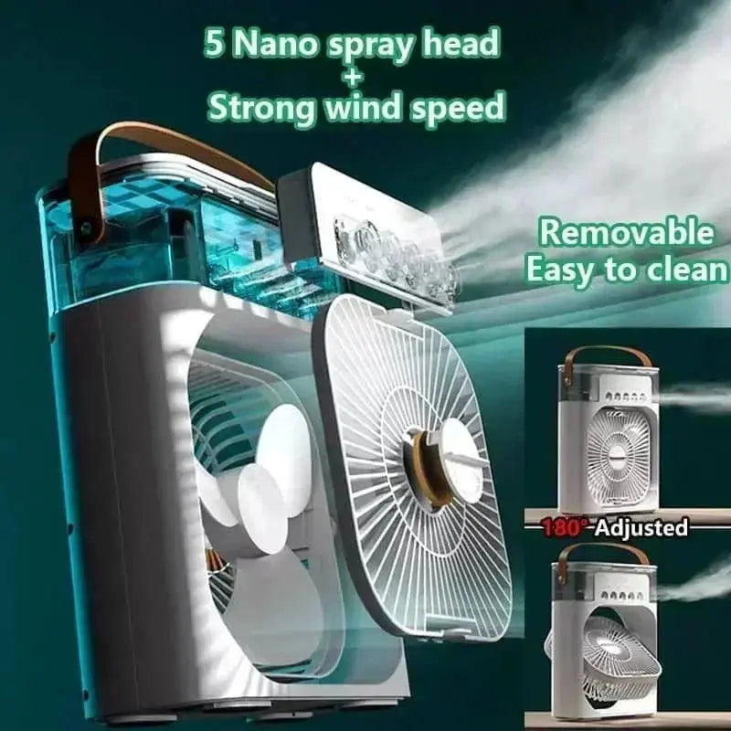Portable Three-in-One Air Cooler Flyobi