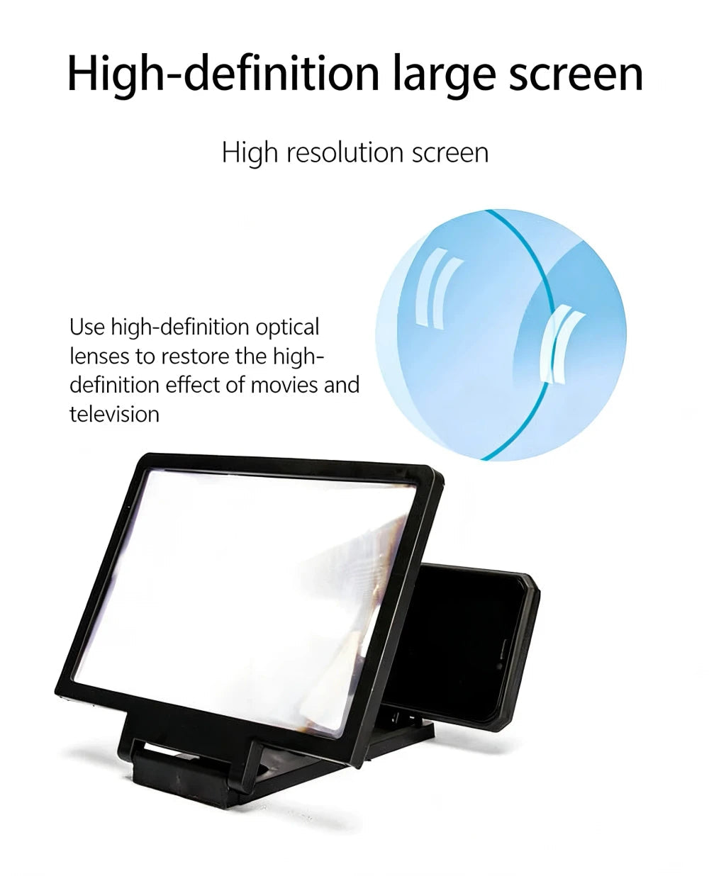 3D Mobile Phone Screen Magnifier Flyobi