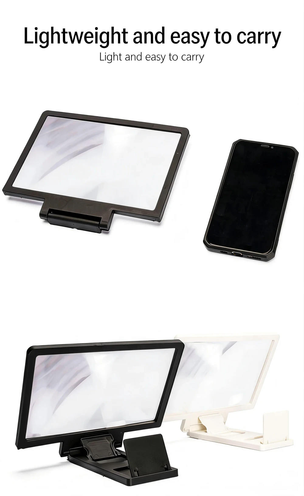 3D Mobile Phone Screen Magnifier Flyobi