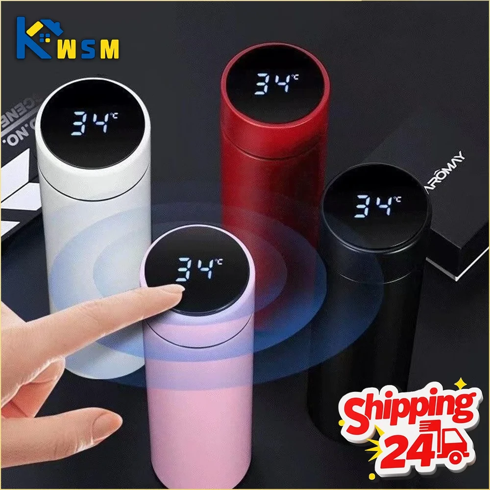 Stainless Steel Temperature Display Thermos Flyobi