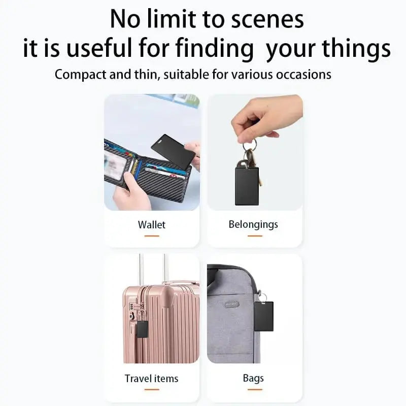 Ultra-Thin Smart Wallet Tracker Flyobi