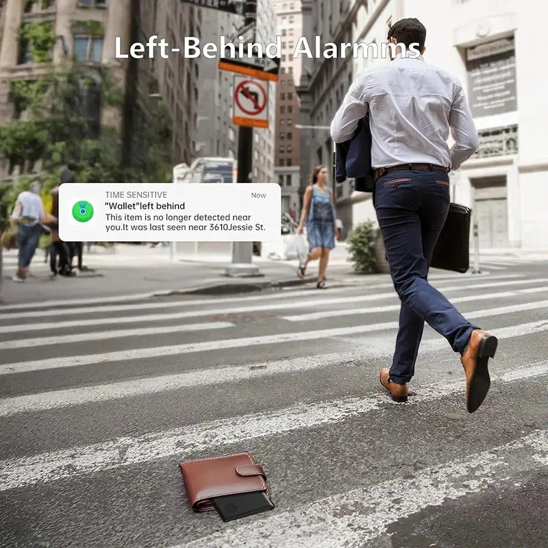 Ultra-Thin Smart Wallet Tracker Flyobi