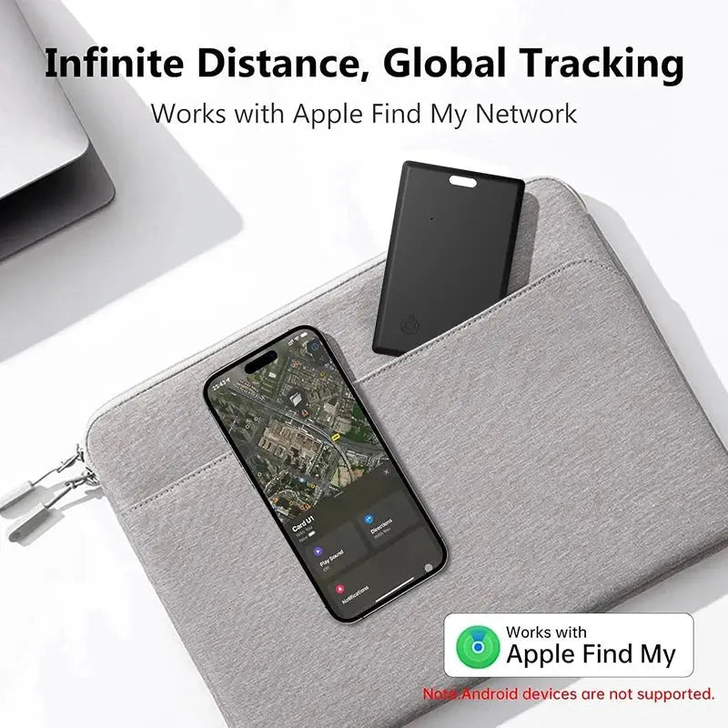 Ultra-Thin Smart Wallet Tracker Flyobi