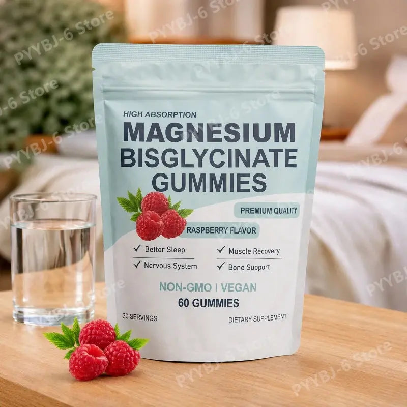 Magnesium Bisglycinate Gummies for Bone Health Flyobi