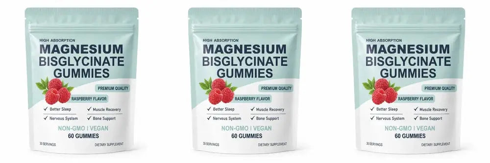 Magnesium Bisglycinate Gummies for Bone Health Flyobi