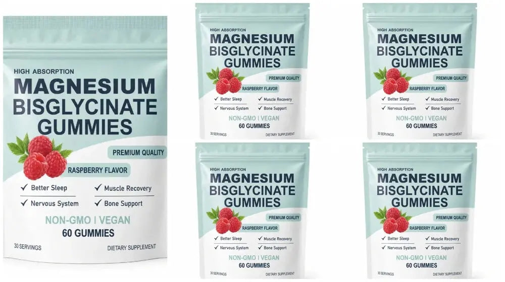 Magnesium Bisglycinate Gummies for Bone Health Flyobi