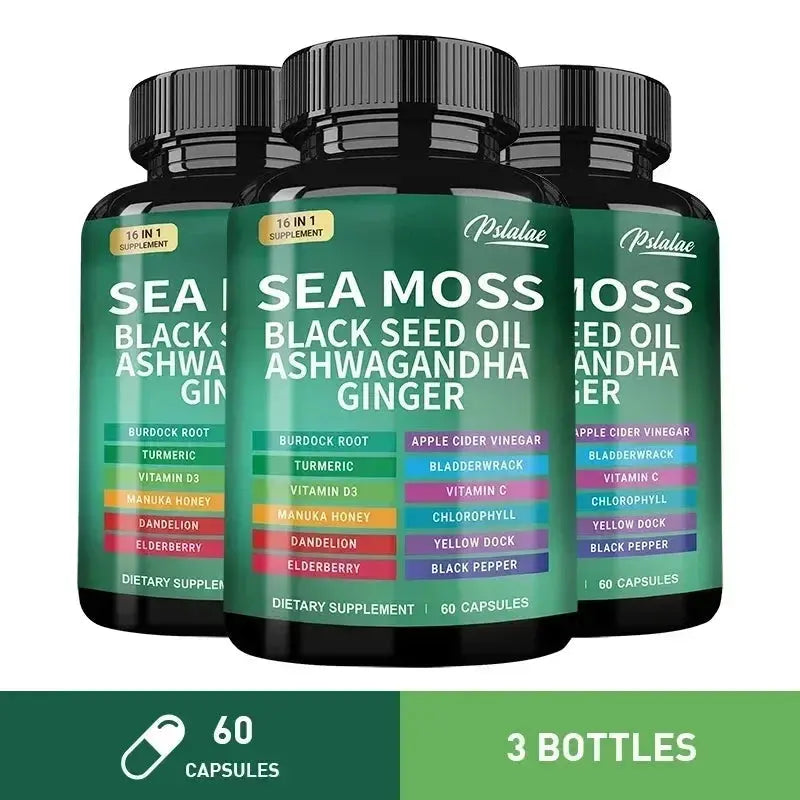 Sea Moss Ginger Capsules Flyobi