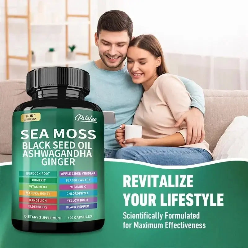 Sea Moss Ginger Capsules Flyobi