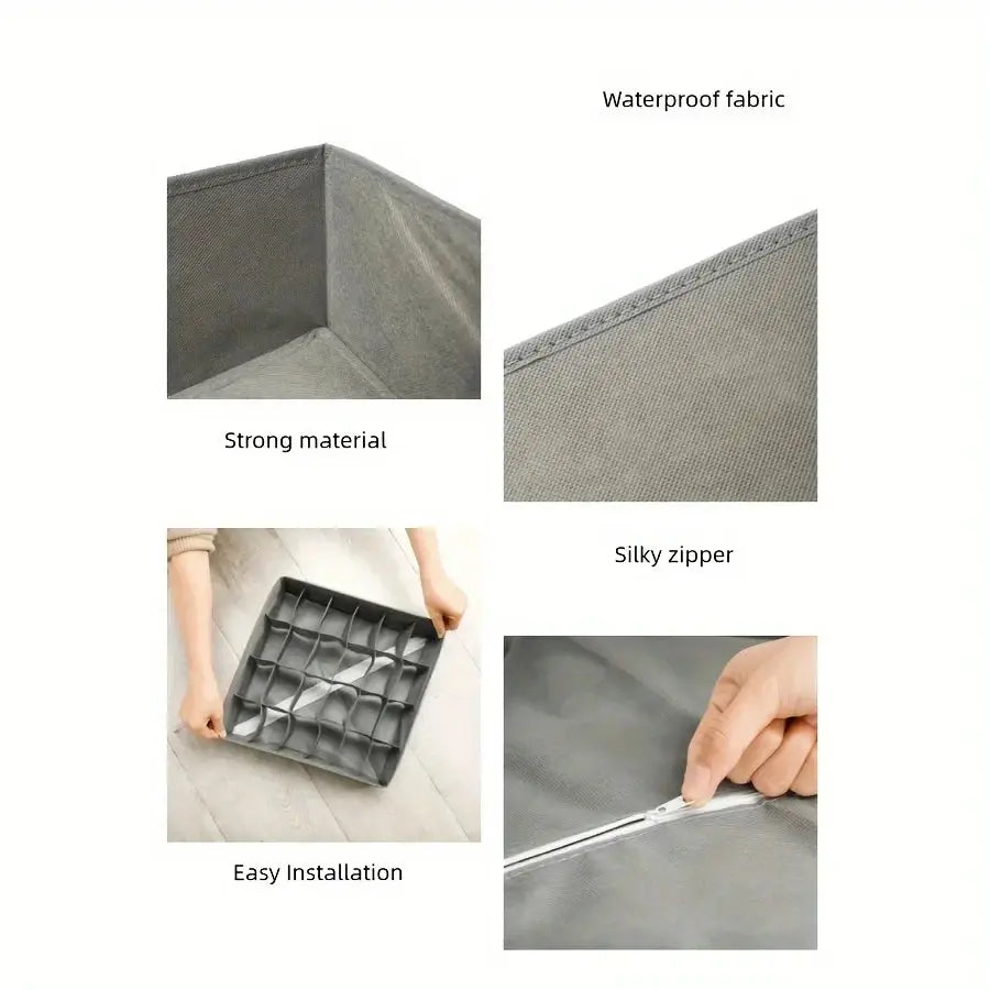 Foldable Fabric Underwear Organizer Flyobi