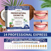 Natural Coconut Oil Teeth Whitening Strips Flyobi