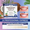 Natural Coconut Oil Teeth Whitening Strips Flyobi