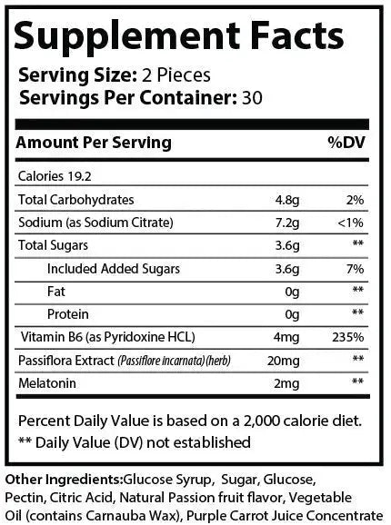 Pure Sleep Gummies DC-Purex Nutrition