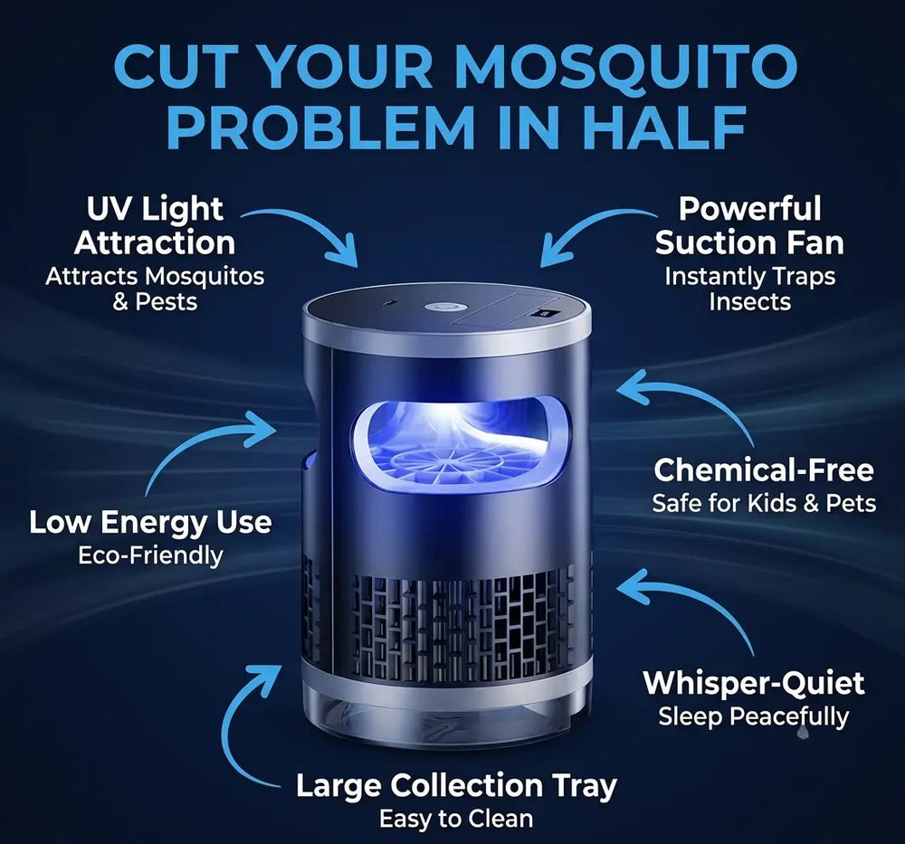 Suction Mosquito Killer Lamp Flyobi