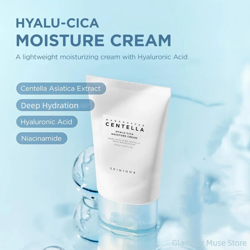 Korean Centella Hyalu Cica Water-Fit Sun Serum SPF50 Sunscream & Facial Hyalu-Cica Moisture Cream Beauty Skincare Sets Flyobi