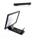 New 3D HD Mobile Phone Screen Amplifier Video Magnifier Stand Enlarged Screen Holder for Movie Watching Flyobi