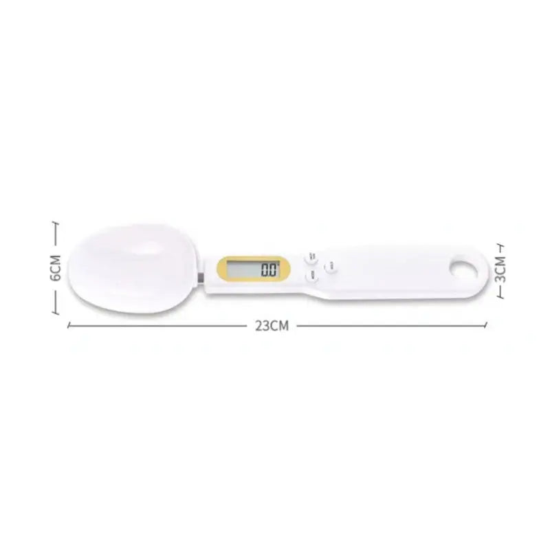 Weighing Spoon Scale Home Kitchen Tool Electronic Measuring Coffee Food Flour Powder Baking LCD Digital Measurement adjustable Flyobi