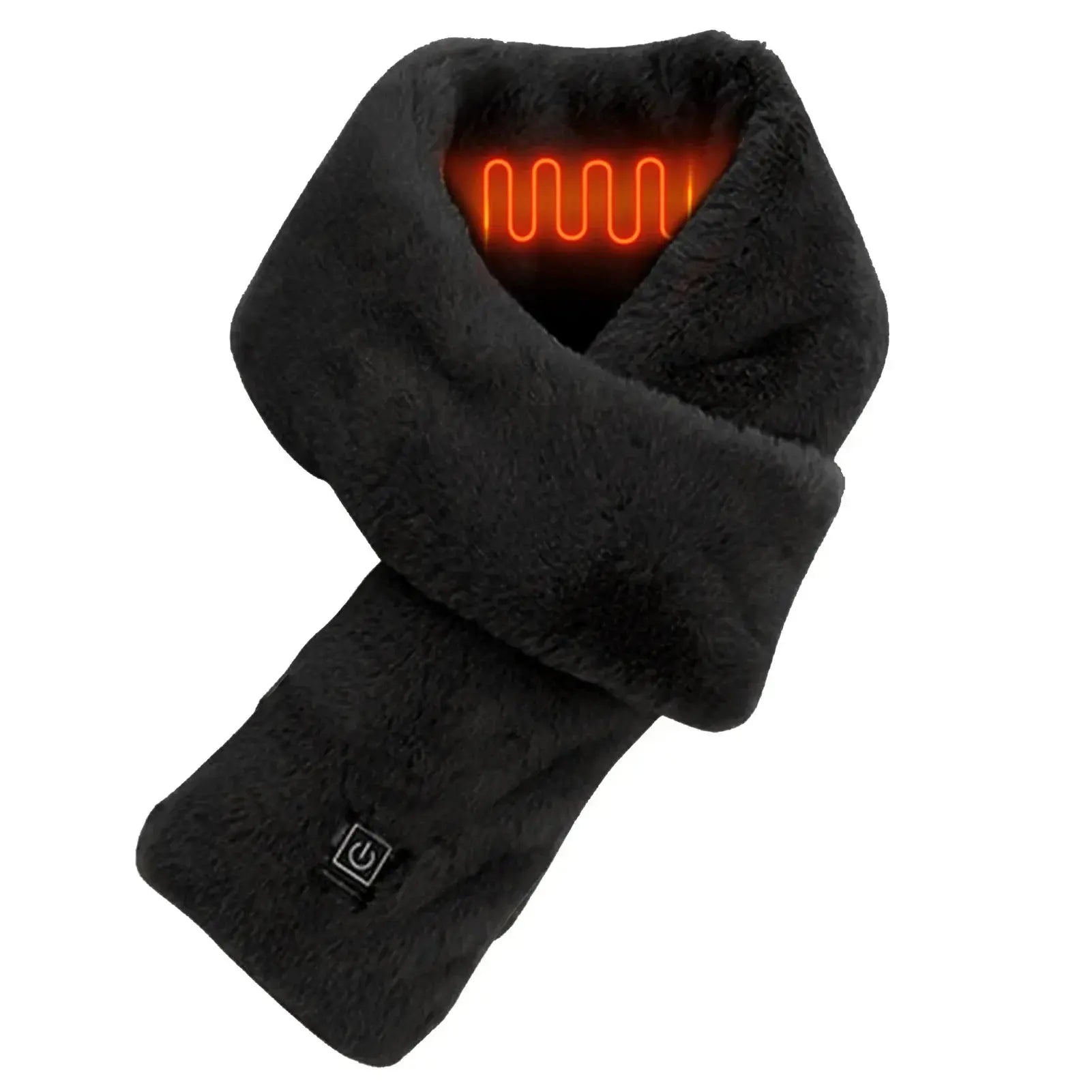 3 Gear Heating Outdoor Warm Electric Heating Scarf Heating Pads USB Heater Thermal Shawl Neck Brace Warm Bib for Women Men Flyobi
