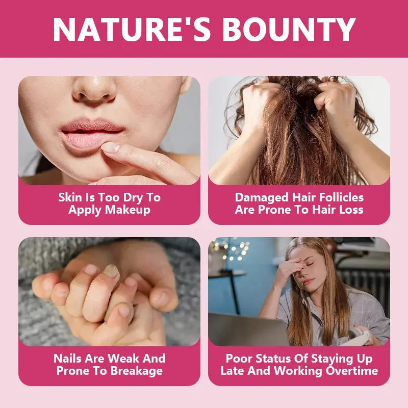 Collagen Gummies Biotin Gummies for Skin Care Health Nails Hair Growth Vitamins Collagen Protein Supplement Flyobi