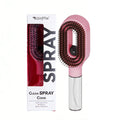 2in1 Spray Comb Hair Brush Detangling Scalp Massage Anti-Static Refillable Spray Bottle for Essential Oil/Water Hair Care Tool Flyobi