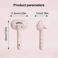 Pet Spray Hair Comb, Steam Massage Brush with Soft Round Teeth, Safe Hair Removal Comb for Dog & Cat Cleaning Flyobi