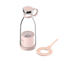 Ready Stock 350ml Fresh Juicer Mini Blender for Travel USB Juicer Cup Fruit Juice Mixer Portable Juicer Ice Crusher Smoothie Flyobi