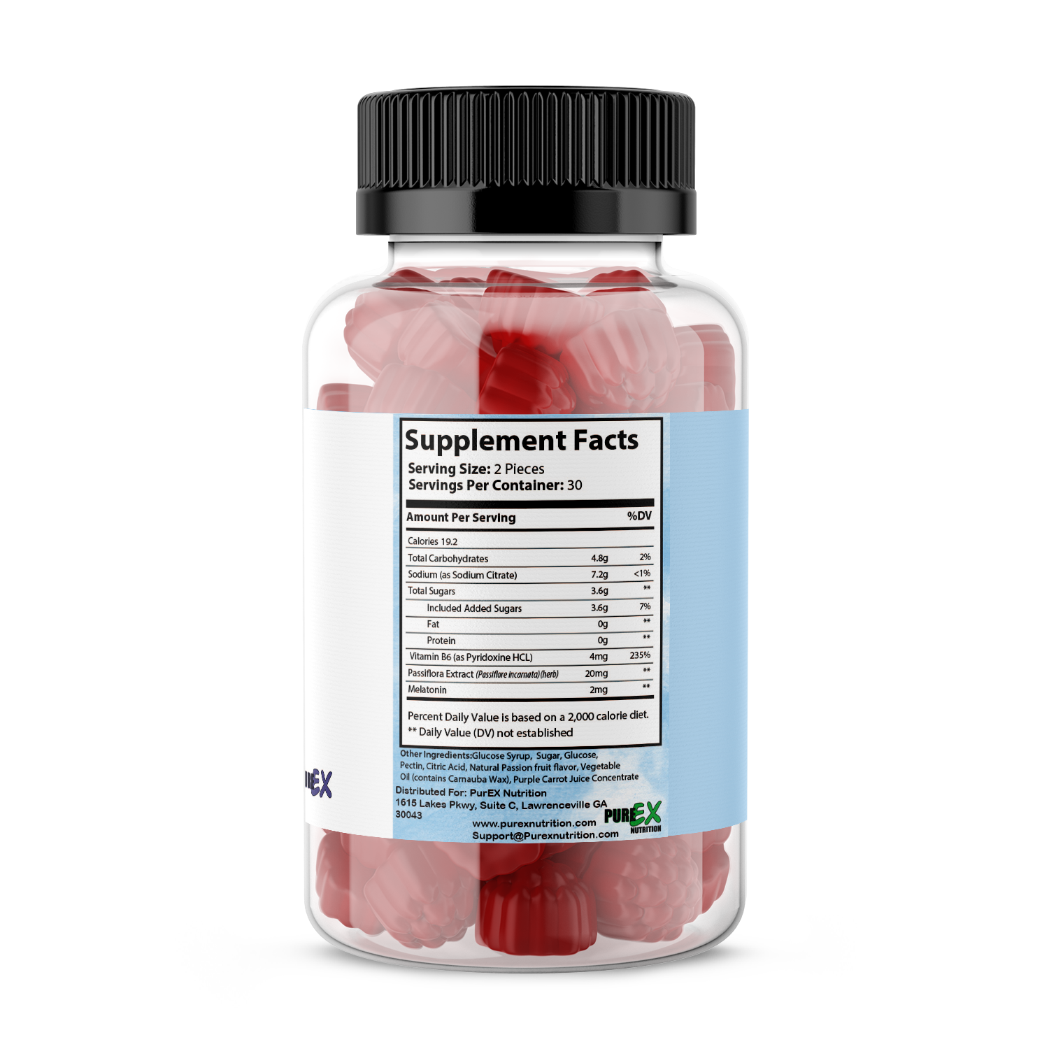 Pure Sleep Gummies DC-Purex Nutrition