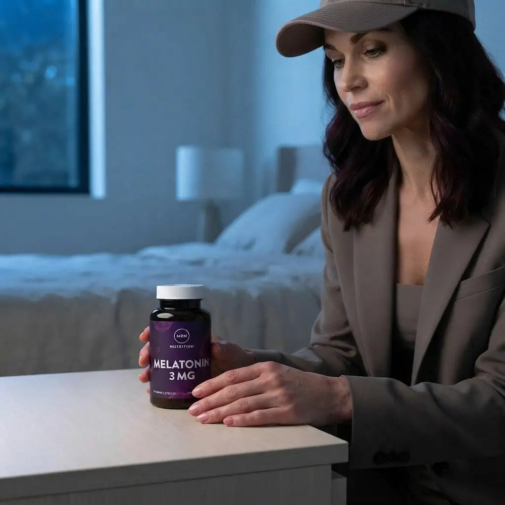 Melatonin Sleep Support Supplement for Peaceful Nights Flyobi