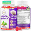 Ashwagandha and Lions Mane Gummies Flyobi